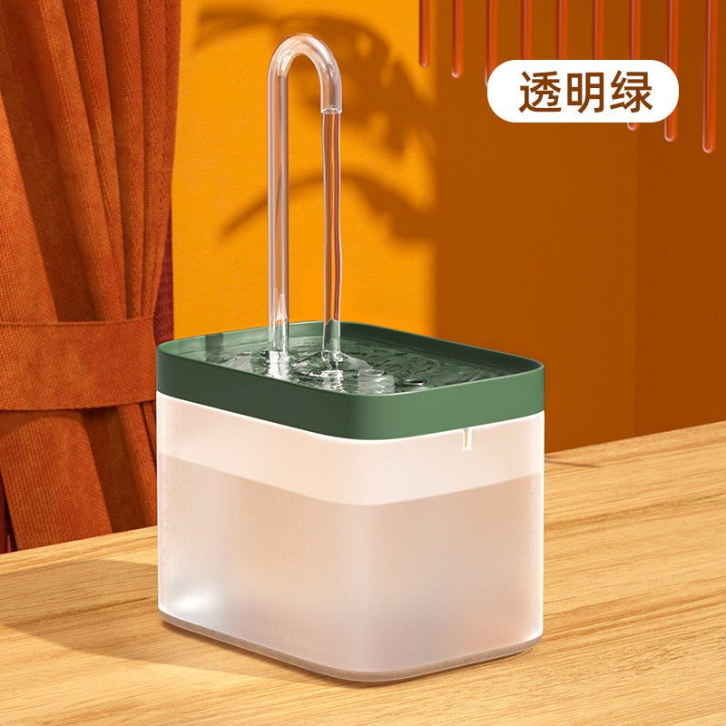 Cat Water Fountain Auto Filter USB Electric